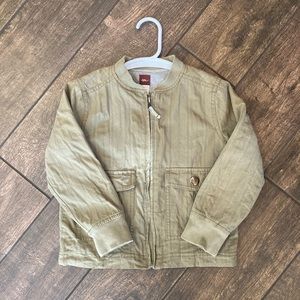 Tea Collection | Toddler Boys Olive Green Coat Jacket